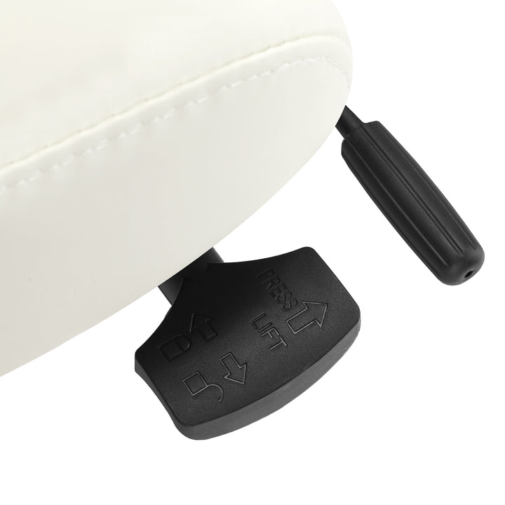 Sgabello con Ruote Azzurro Special 152 Bianco - immagine 8