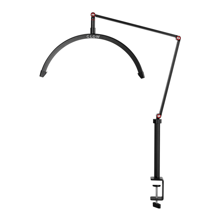 Lampada LED con Morsetto e Colore e Intensità Regolabili Glow MX3 Nero Opaco - immagine 2