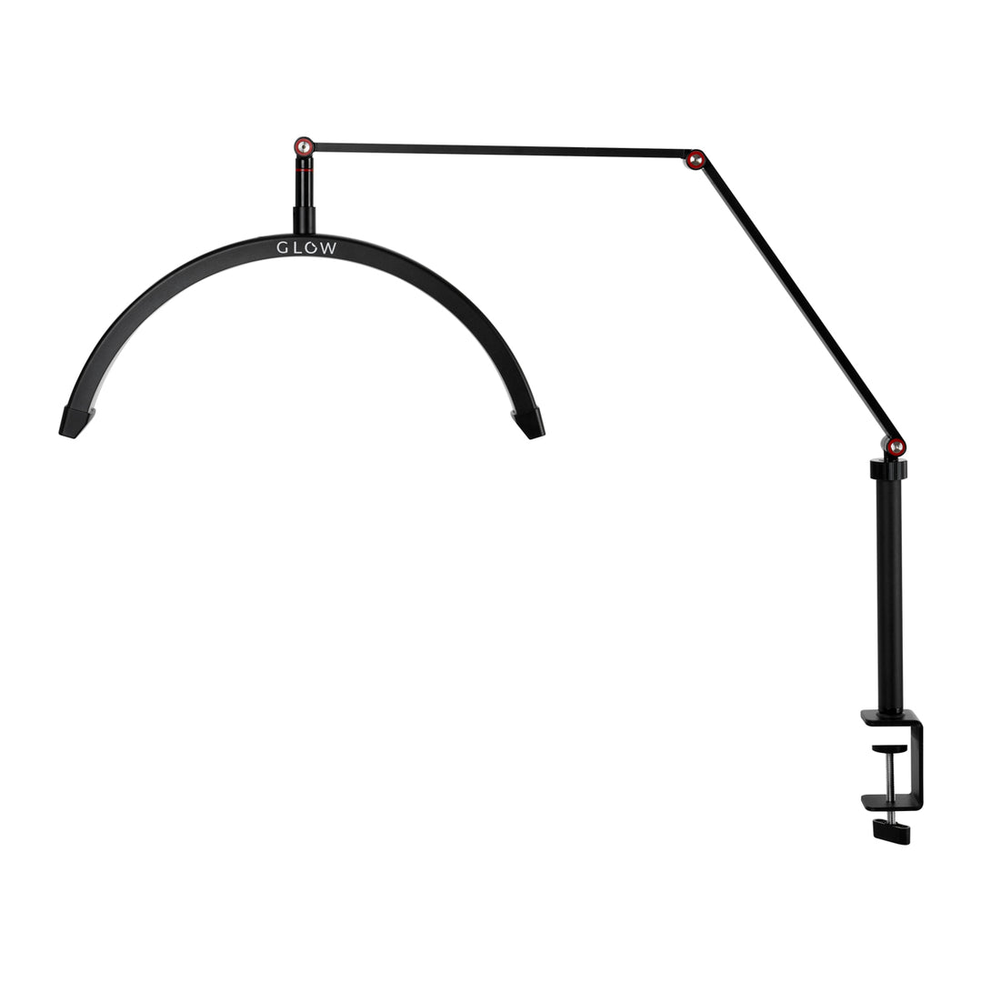 Lampada LED con Morsetto e Colore e Intensità Regolabili Glow MX3 Nero Opaco - immagine 5