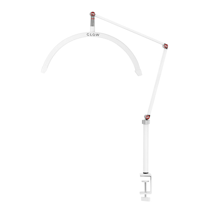 Lampada LED con Morsetto e Colore e Intensità Regolabili Glow MX3 Bianco Opaco - immagine 2