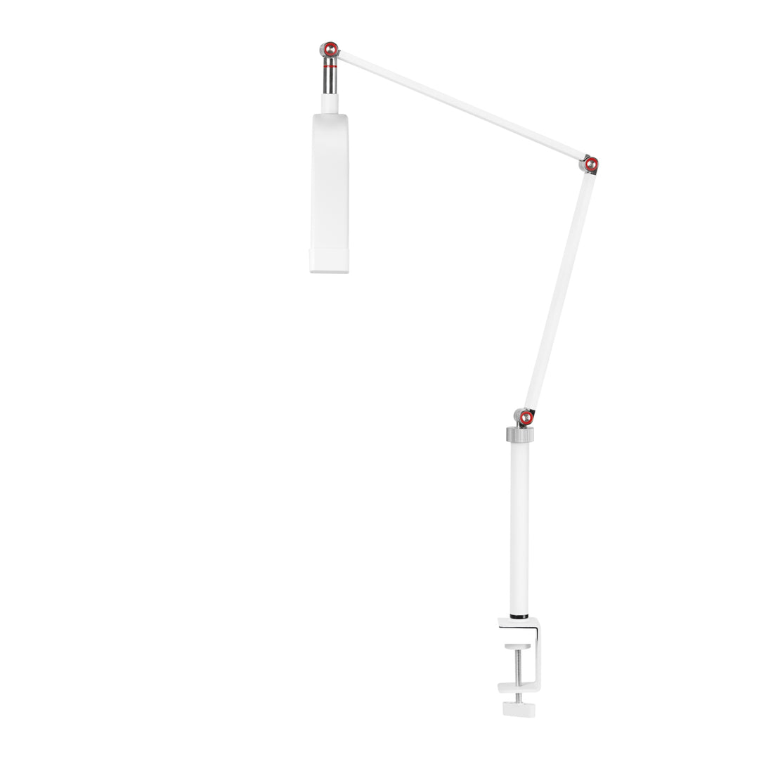Lampada LED con Morsetto e Colore e Intensità Regolabili Glow MX3 Bianco Opaco - immagine 4