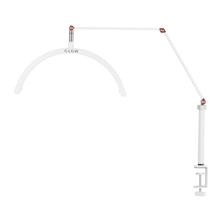 Lampada LED con Morsetto e Colore e Intensità Regolabili Glow MX3 Bianco Opaco - immagine 5