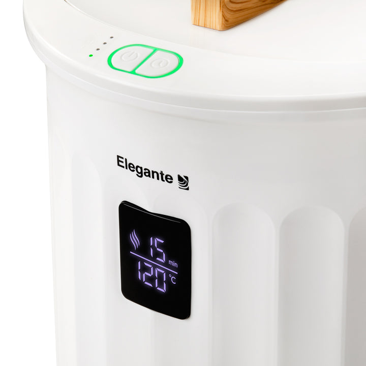 Scaldasalviette Elegante E8 20L 400W Bianco - immagine 4