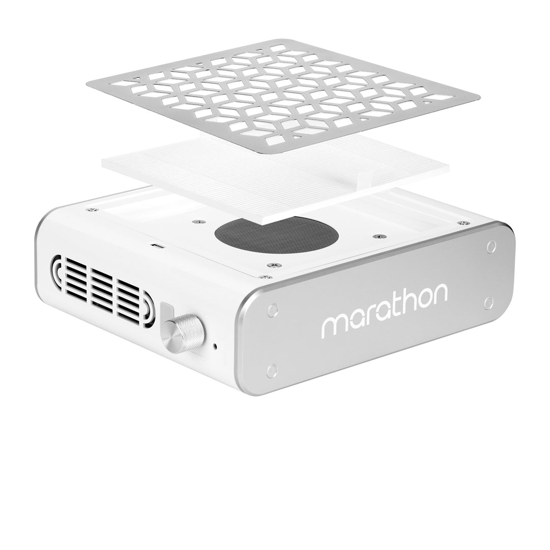 Aspiratore per Unghie Saeyang Marathon Olimp 65W Bianco - immagine 3