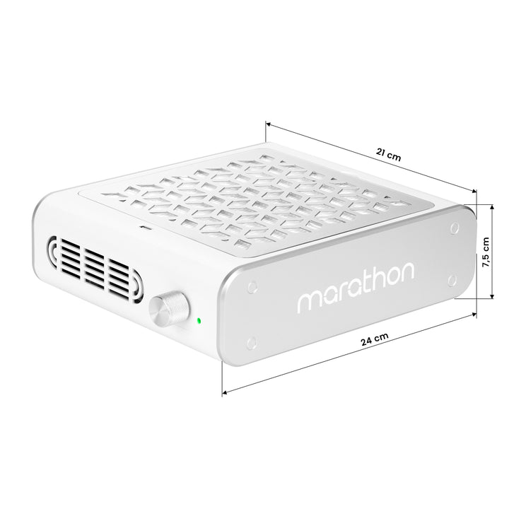 Aspiratore per Unghie Saeyang Marathon Olimp 65W Bianco