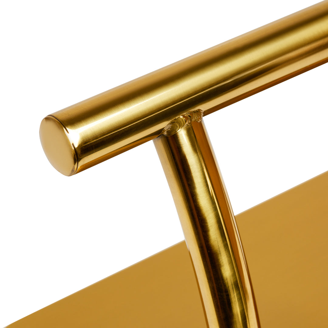 Poggiapiedi Parrucchieri Gabbiano L005S Oro