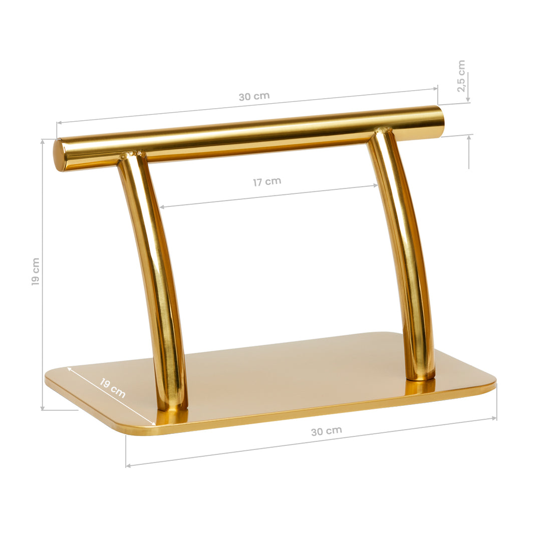 Poggiapiedi Parrucchieri Gabbiano L005S Oro