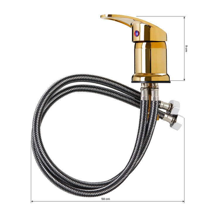 Rubinetto per Lavatesta Gabbiano Oro - immagine 3