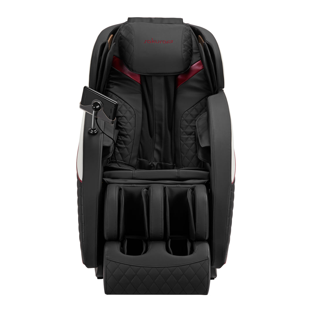 Poltrona Massaggiante Elettrica Sakura Standard 801 Nero-Rosso - immagine 2