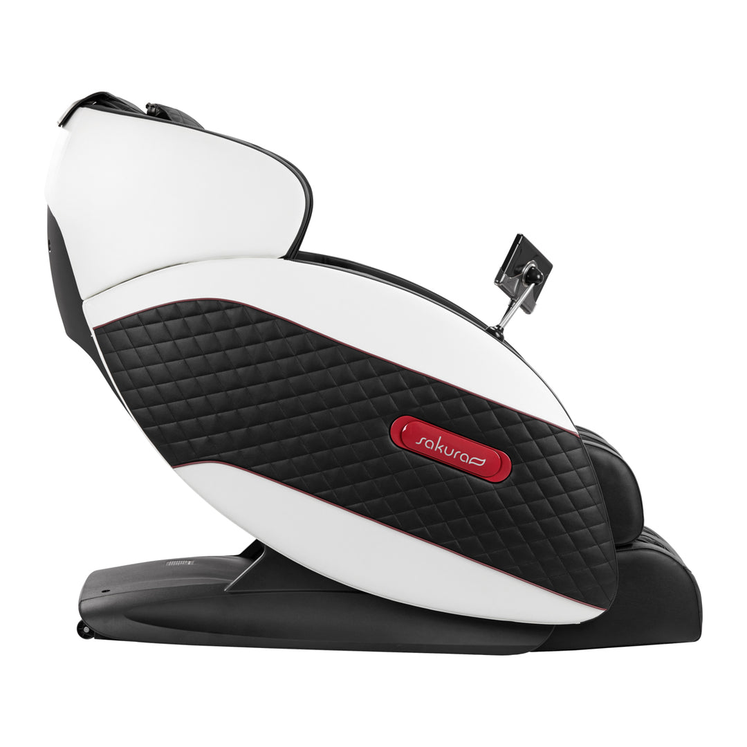 Poltrona Massaggiante Elettrica Sakura Standard 801 Nero-Rosso - immagine 4