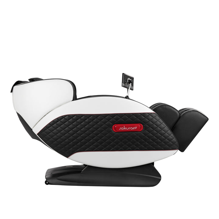 Poltrona Massaggiante Elettrica Sakura Standard 801 Nero-Rosso - immagine 6