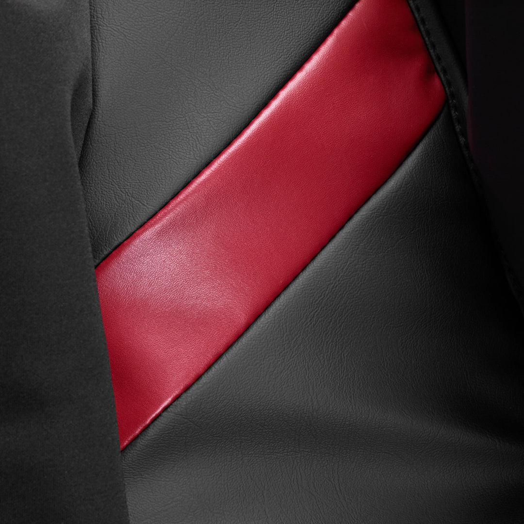 Poltrona Massaggiante Elettrica Sakura Standard 801 Nero-Rosso - immagine 12