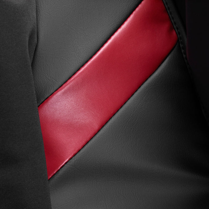 Poltrona Massaggiante Elettrica Sakura Standard 801 Nero-Rosso - immagine 12