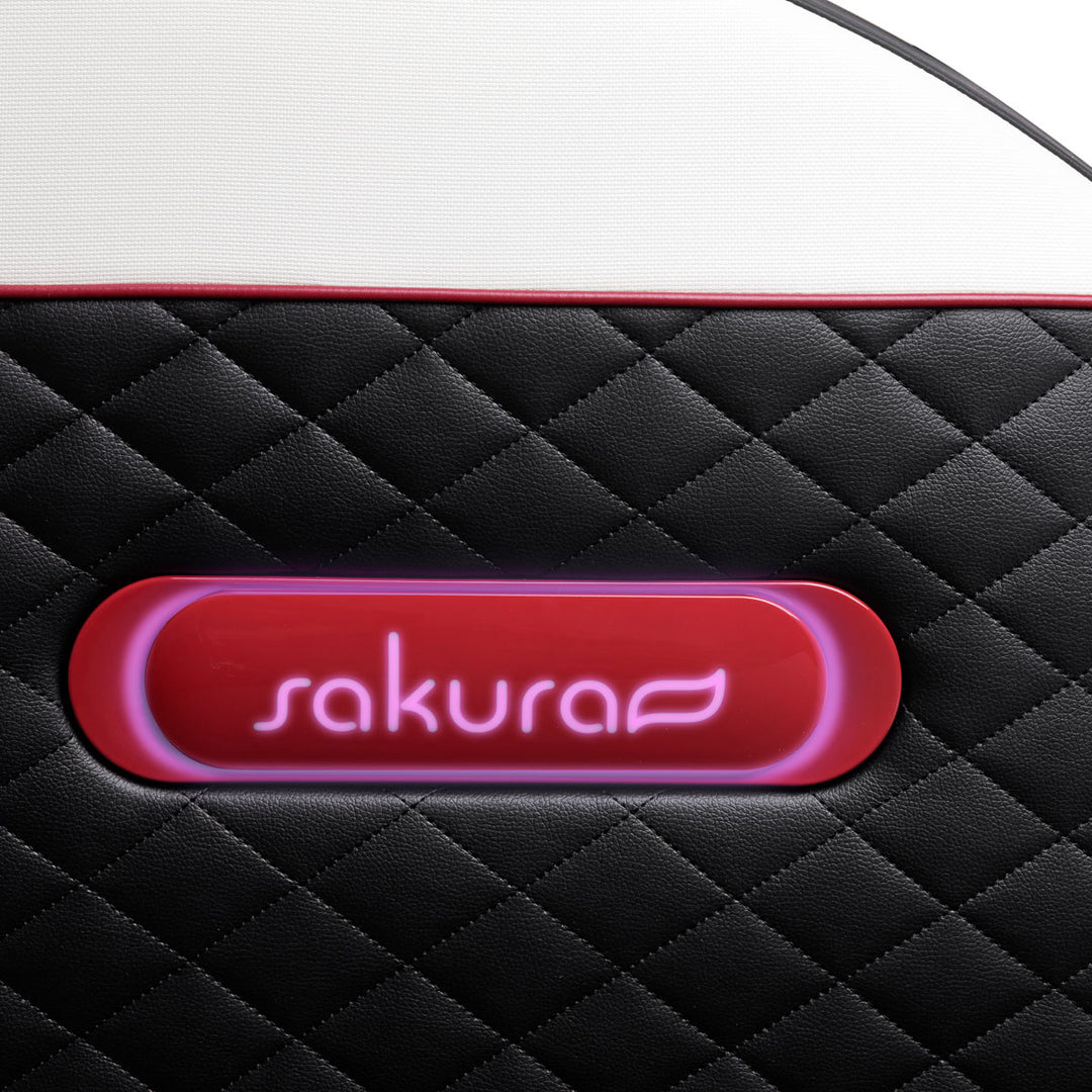 Poltrona Massaggiante Elettrica Sakura Standard 801 Nero-Rosso - immagine 13