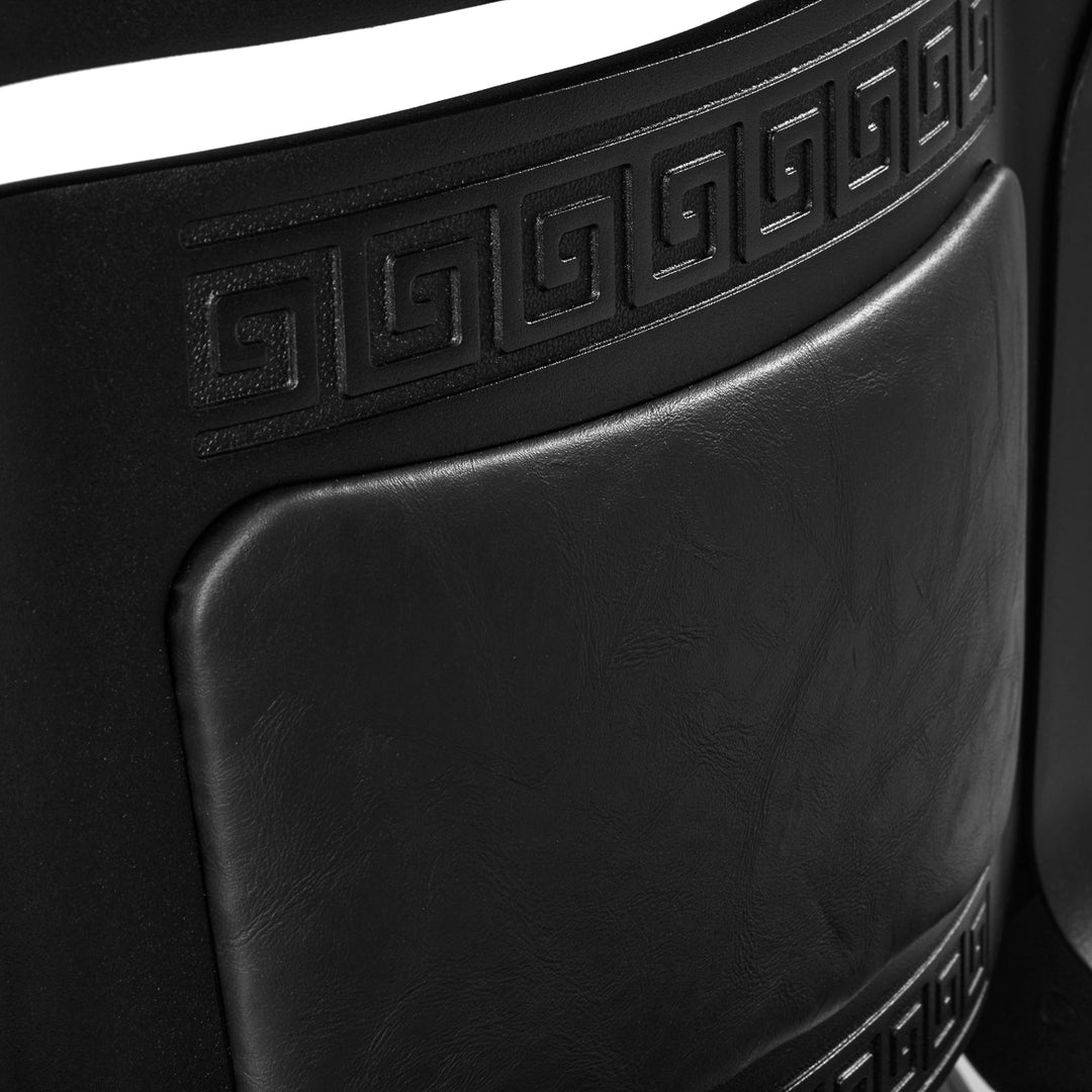 Poltrona Barbiere Gabbiano President Nero - immagine 11