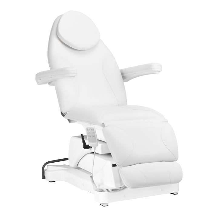 Poltrona Estetista Elettrica Sillon Basic 3 Rotary Bianco 1