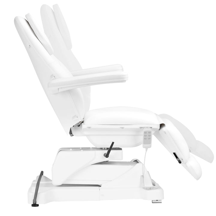 Poltrona Estetista Elettrica Sillon Basic 3 Rotary Bianco 4