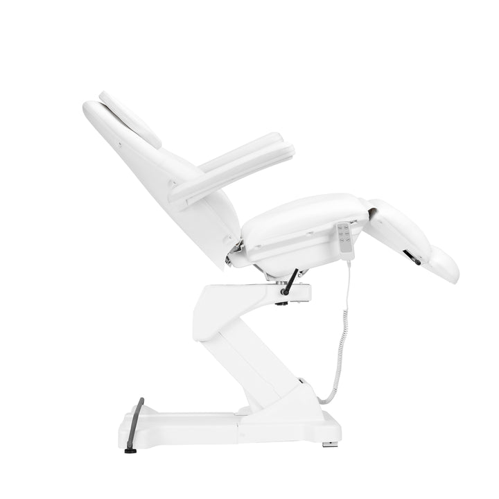 Poltrona Estetista Elettrica Sillon Basic 3 Rotary Bianco 5