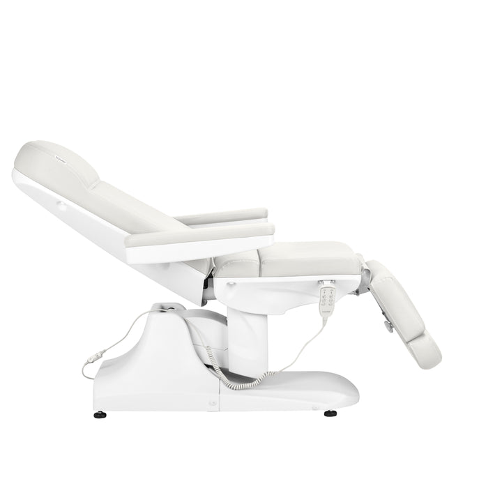 Poltrona Estetica Elettrica Azzurro 891 3 Motori Bianca - immagine 4