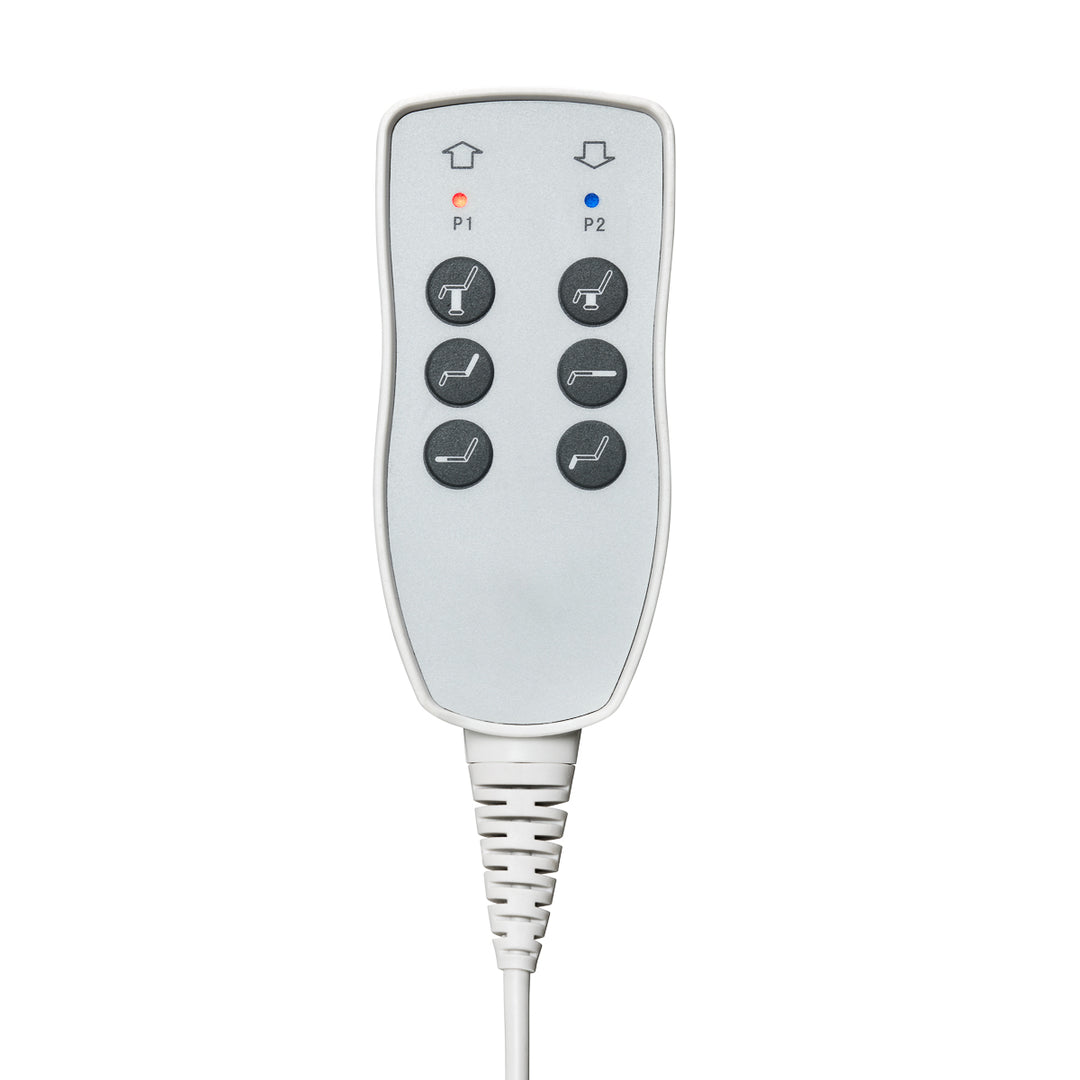 Poltrona Estetista Elettrica Azurro 891 Bianco 10