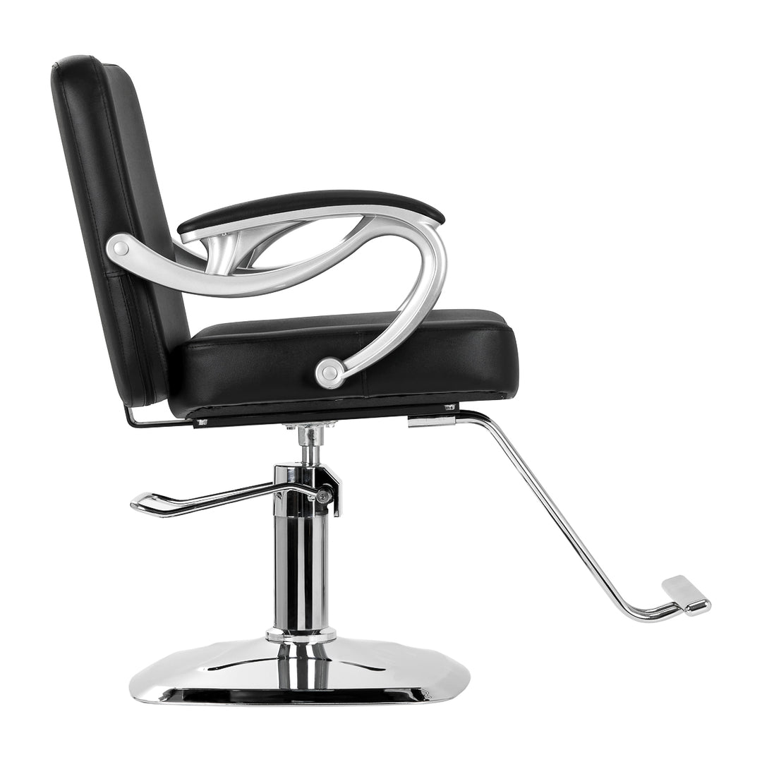 Poltrona parrucchiere Hair System ZA31 Nero - immagine 2