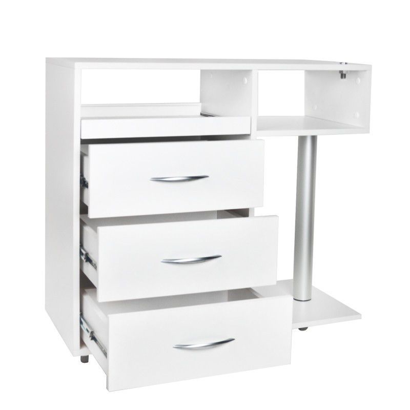 Postazione Pedicure Y-300 con Carrello, Fresa per Unghie, Lampada con Lente e Apparecchio UV-C - immagine 5
