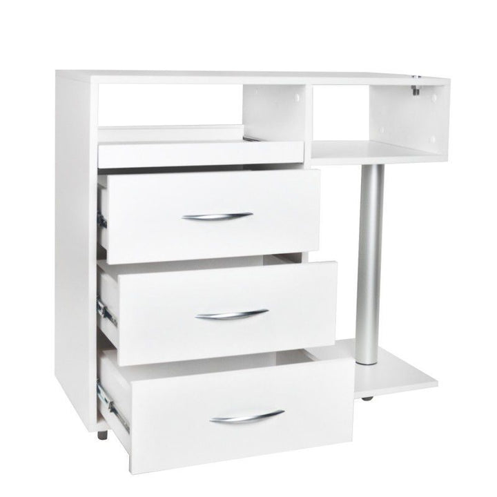 Postazione Pedicure Y-300 con Carrello, Fresa per Unghie, Lampada con Lente e Apparecchio UV-C - immagine 5