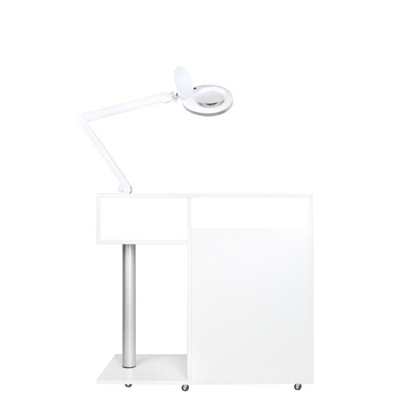 Postazione Pedicure Y-300 con Carrello, Fresa per Unghie, Lampada con Lente e Apparecchio UV-C - immagine 6