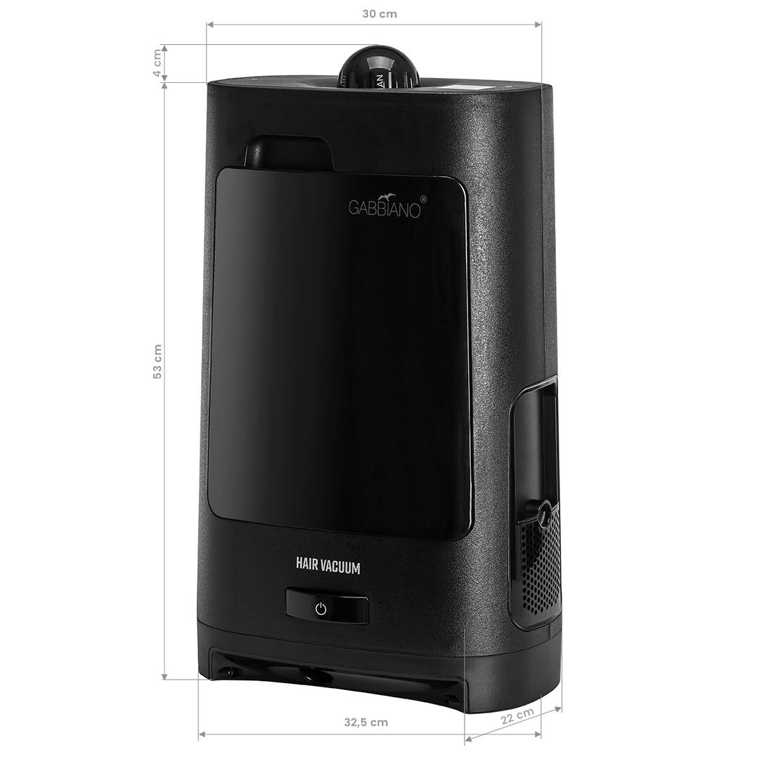 Aspirapolvere per Capelli da Terra Gabbiano Automatic 1400W Nero - immagine 12