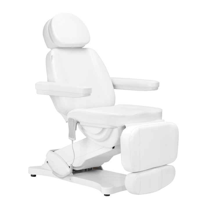Poltrona Estetica Elettrica Sillon Classic 3 Motori Bianca