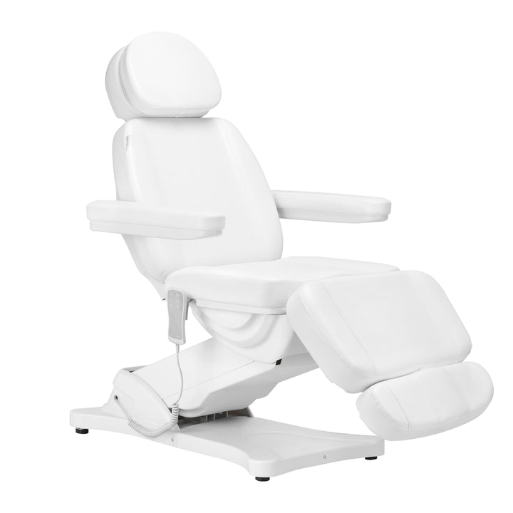 Poltrona Estetica Elettrica Sillon Classic 3 Motori Bianca - immagine 2