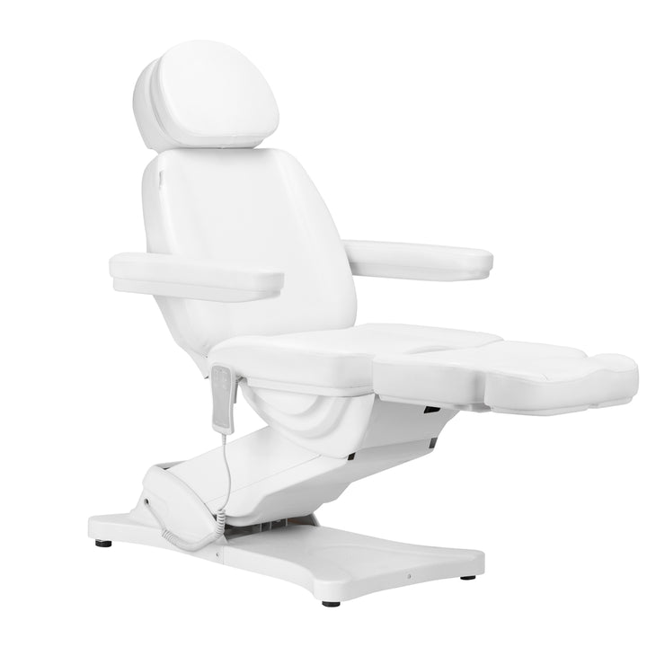 Poltrona Estetica Elettrica Sillon Classic 3 Motori Bianca - immagine 3