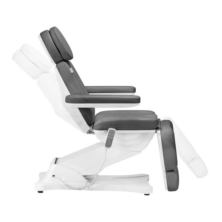 Poltrona Estetica Elettrica Sillon Classic 3 Motori Grigia - immagine 5