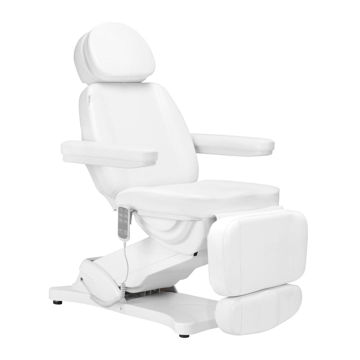 Poltrona estetista elettrica Sillon Classic 3 Bianco con riscaldamento 1