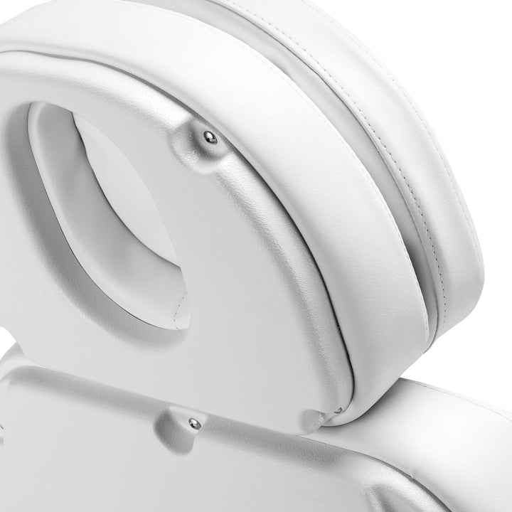 Poltrona Estetica Elettrica Sillon Classic 4 Motori Inclinabile Bianca - immagine 20