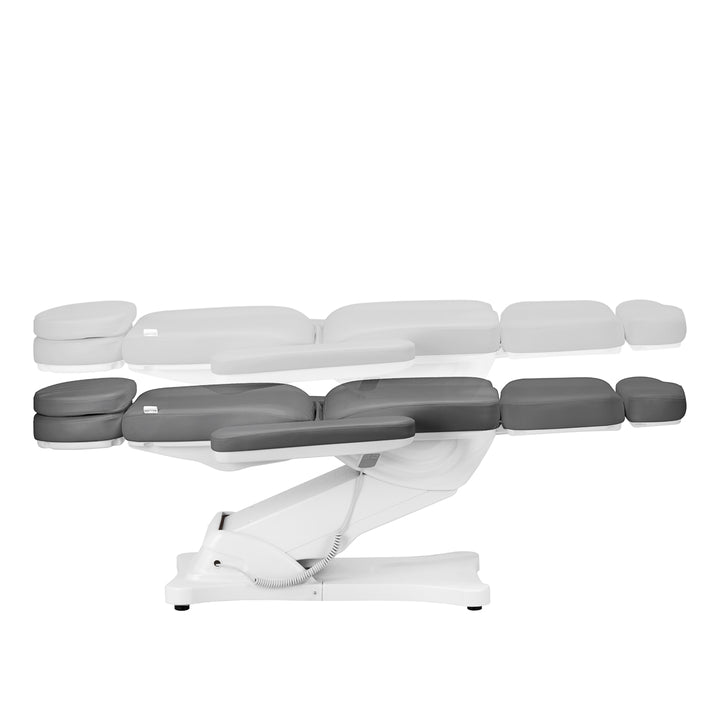 Poltrona Estetica Elettrica Sillon Classic 4 Motori Inclinabile Grigia - immagine 7