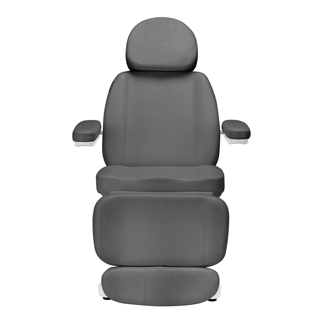 Poltrona Estetica Elettrica Sillon Classic 4 Motori Inclinabile Grigia - immagine 9