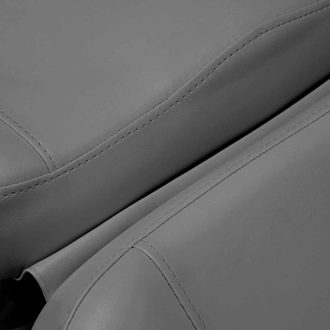 Poltrona Estetica Elettrica Sillon Classic 4 Motori Inclinabile Grigia - immagine 11