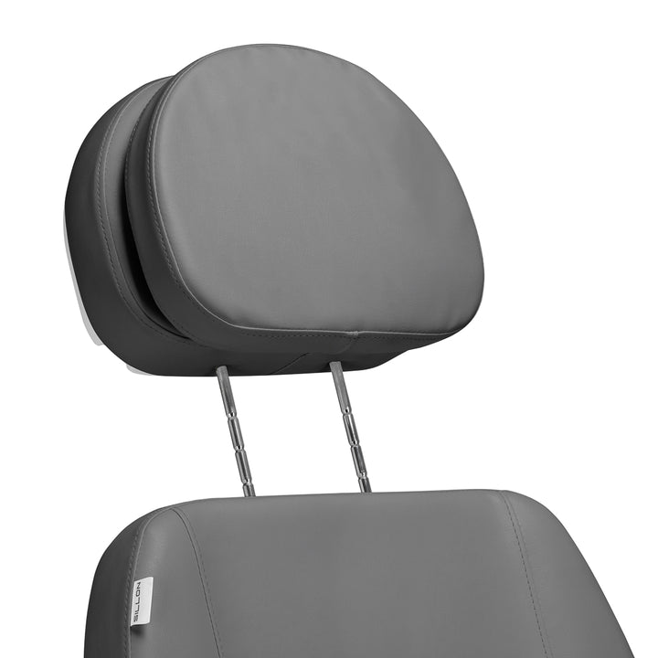 Poltrona Estetica Elettrica Sillon Classic 4 Motori Inclinabile Grigia - immagine 17