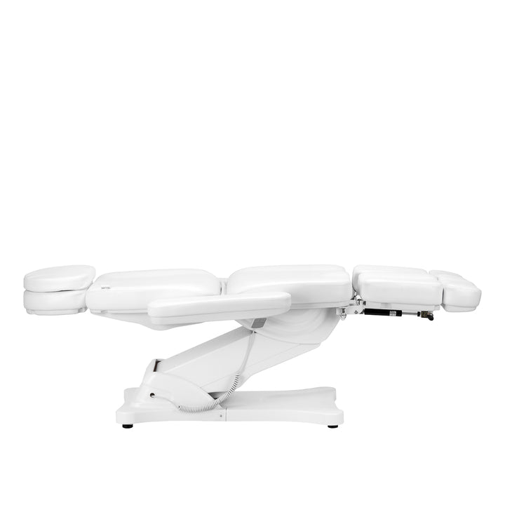 Poltrona Estetica Elettrica Sillon Classic 3 Motori Inclinabile Bianca - immagine 6