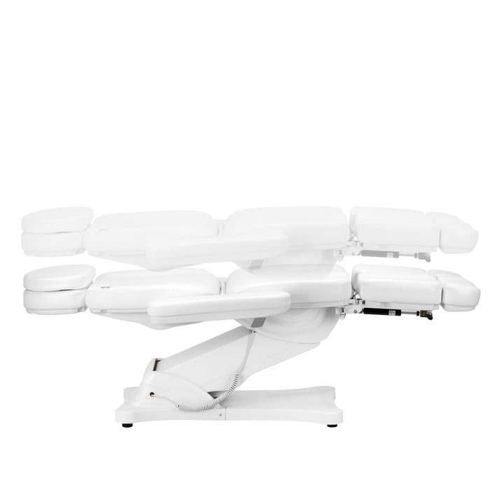Poltrona Estetica Elettrica Sillon Classic 3 Motori Inclinabile Bianca - immagine 8