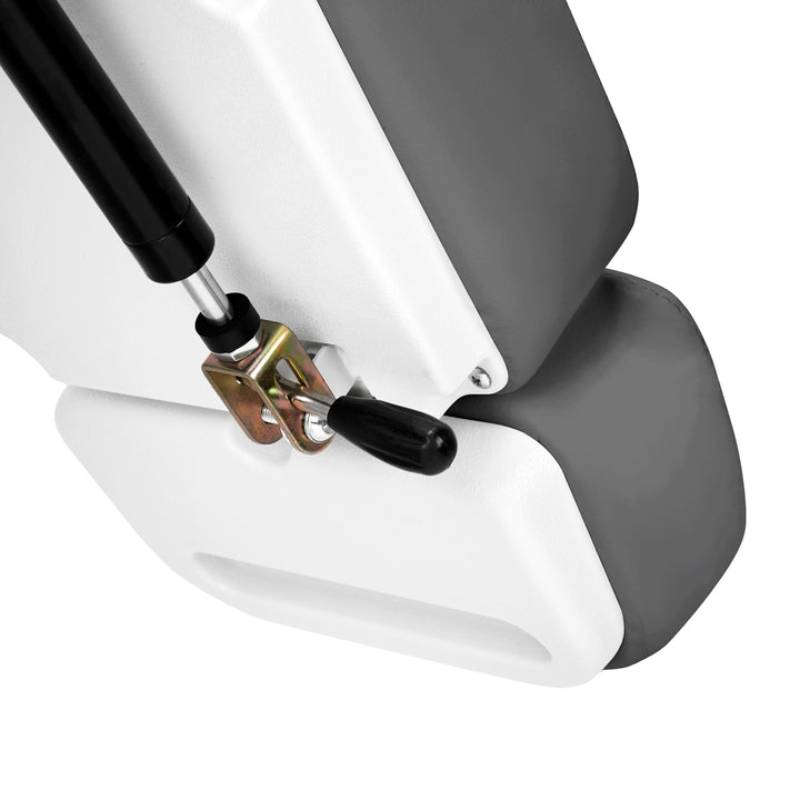 Poltrona Estetica Elettrica Sillon Classic 3 Motori Inclinabile Grigia - immagine 11