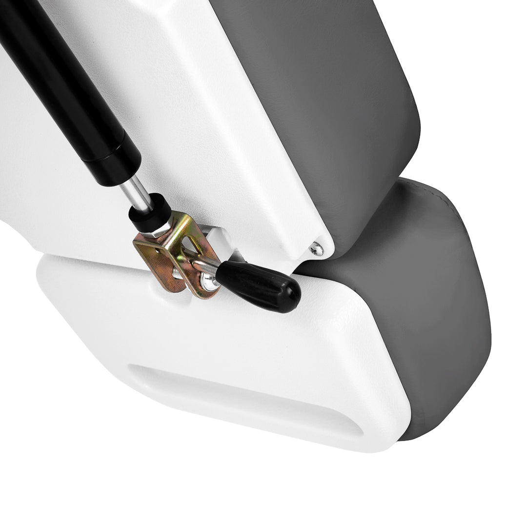 Poltrona Estetica Elettrica Sillon Classic 3 Motori Inclinabile Grigia - immagine 11