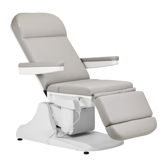 Poltrona Estetica Elettrica Azzurro 891 3 Motori Grigia
