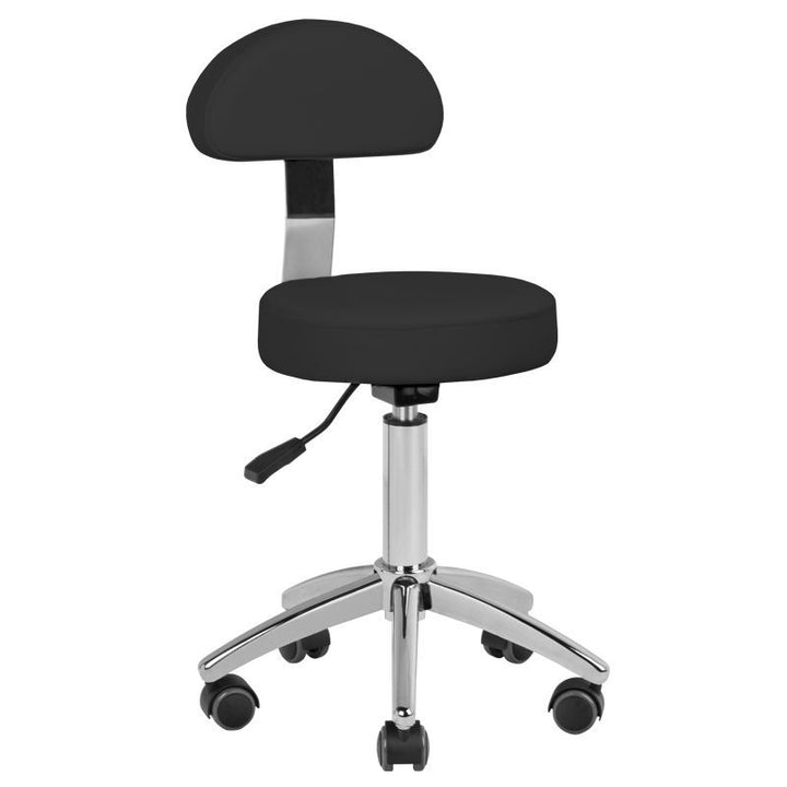 Poltrona Estetica Elettrica Sillon Lux 273B 3 Motori con Sgabello Nero - immagine 2