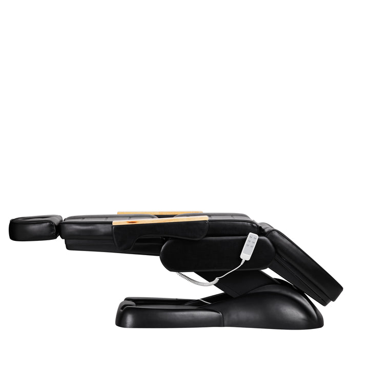 Poltrona Estetica Elettrica Sillon Lux 273B 3 Motori con Sgabello Nero - immagine 5