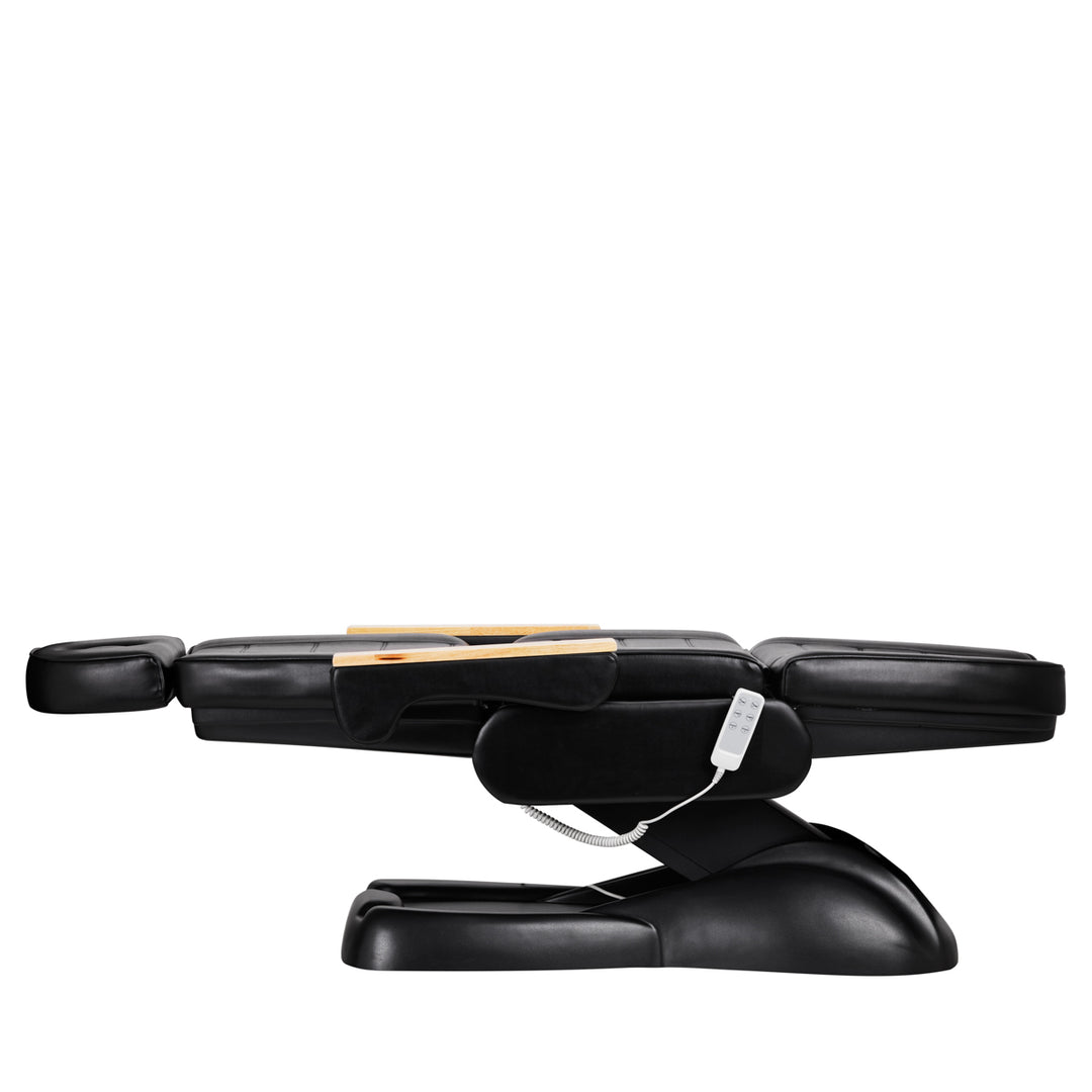 Poltrona Estetica Elettrica Sillon Lux 273B 3 Motori con Sgabello Nero - immagine 6