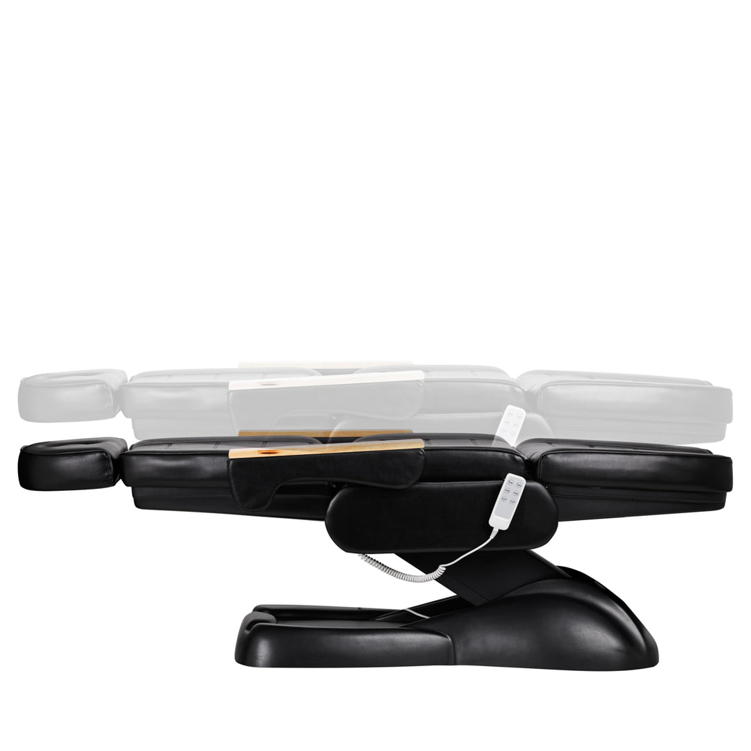 Poltrona Estetica Elettrica Sillon Lux 273B 3 Motori con Sgabello Nero - immagine 7