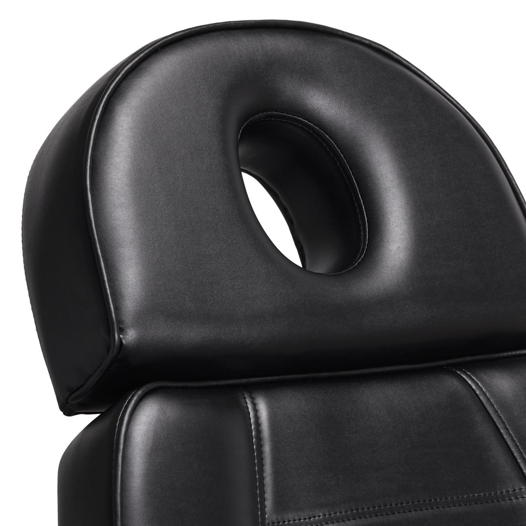 Poltrona Estetica Elettrica Sillon Lux 273B 3 Motori con Sgabello Nero - immagine 14