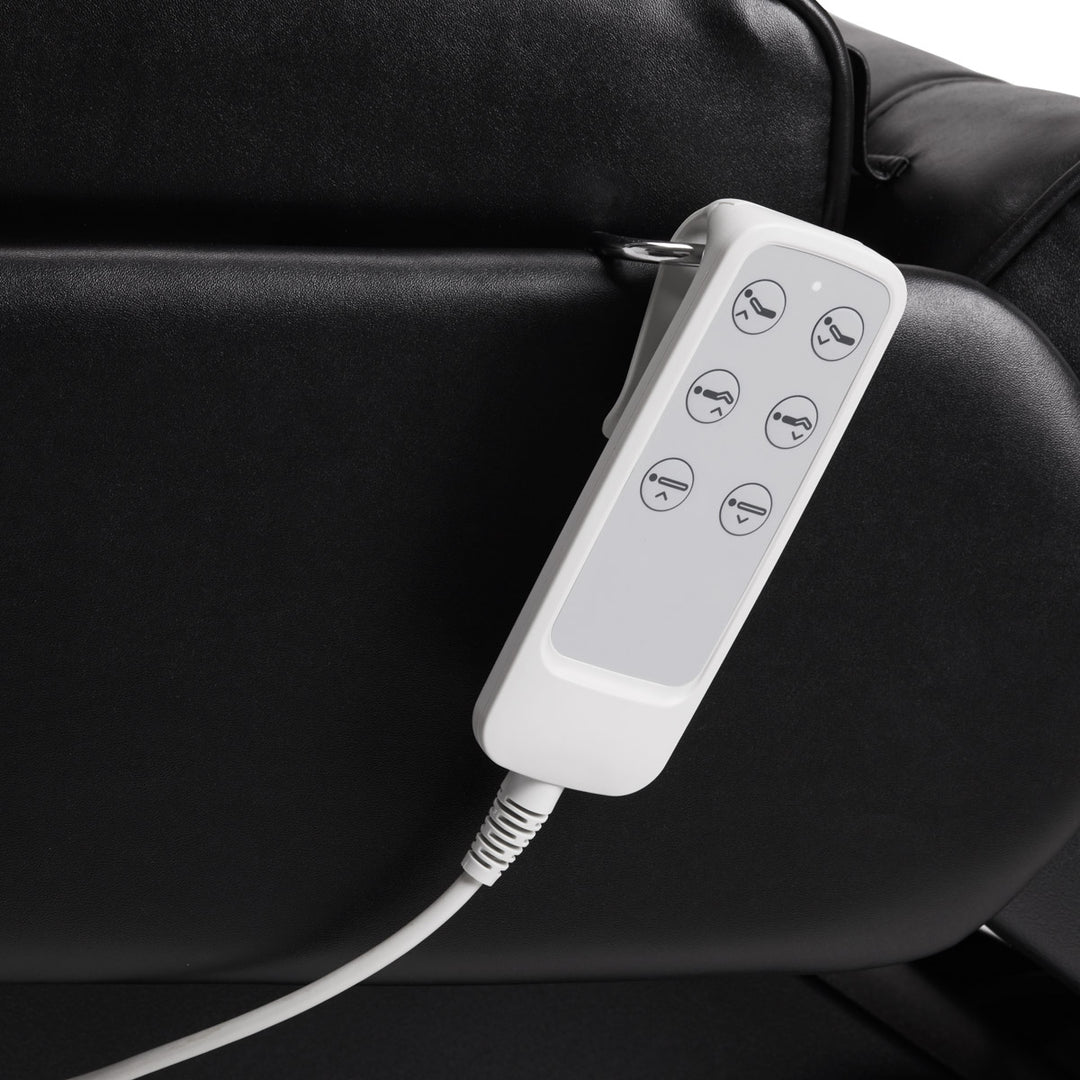 Poltrona Estetica Elettrica Sillon Lux 273B 3 Motori con Sgabello Nero - immagine 16